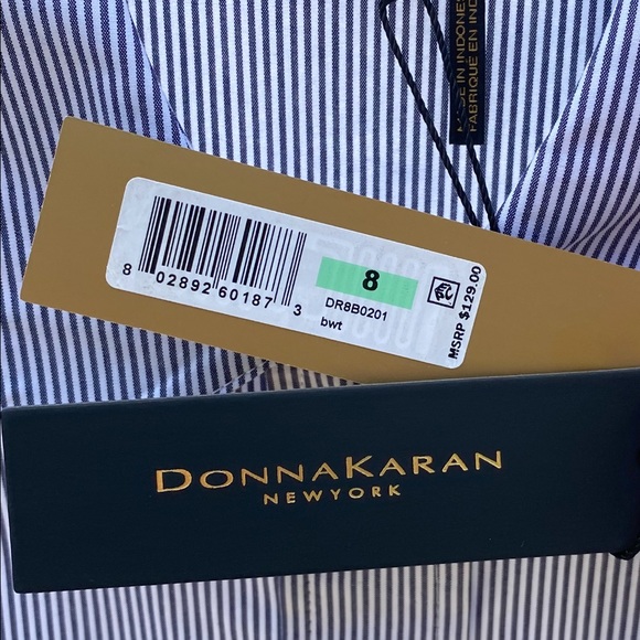 NWT- Donna Karan dress w/  pockets-  size 8 - - Picture 6 of 11